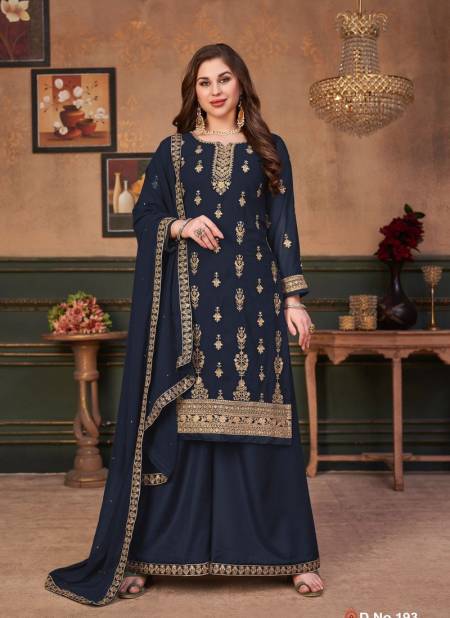 Vaani 19 Heavy Wedding Faux Georgette Designer Fancy Salwar Suit Collection